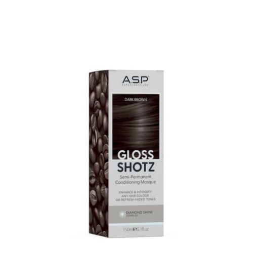 Affinage Gloss Shotz Máscara de Coloração Semi-Permanente Dark Brown 150ml